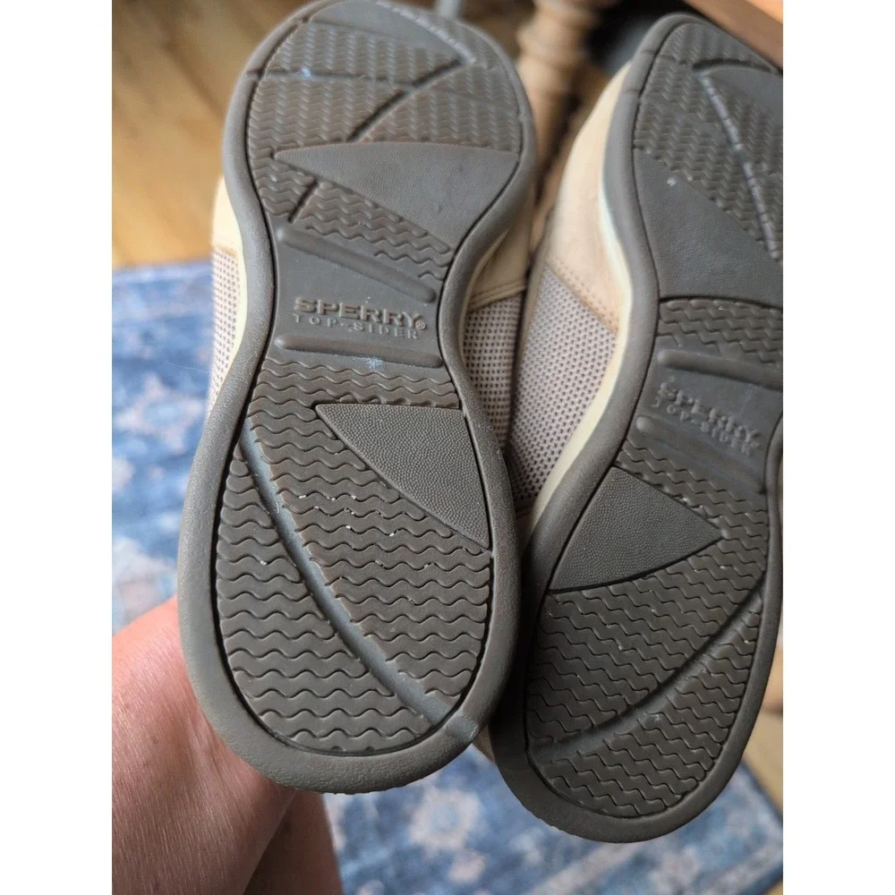 Sperry Top Sider Intrepid Shoes Linen Mesh Women's Size 11M  #9774829 GUC